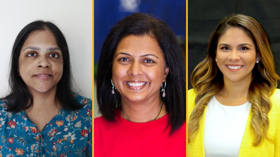 Boomadevi Narendran, MD, MSPH, Shreela Sharma, PhD, and Abigail Sedory, PhD are selected as the 2022 teaching awards